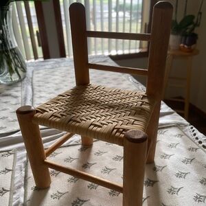 Miniature Woven Chair